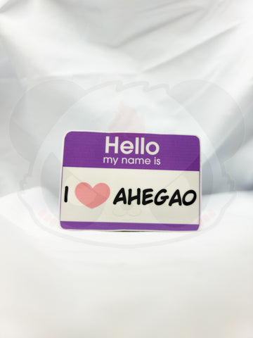 Hello My Name Is Ahegao