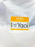 Hello My Name Is Yaoi